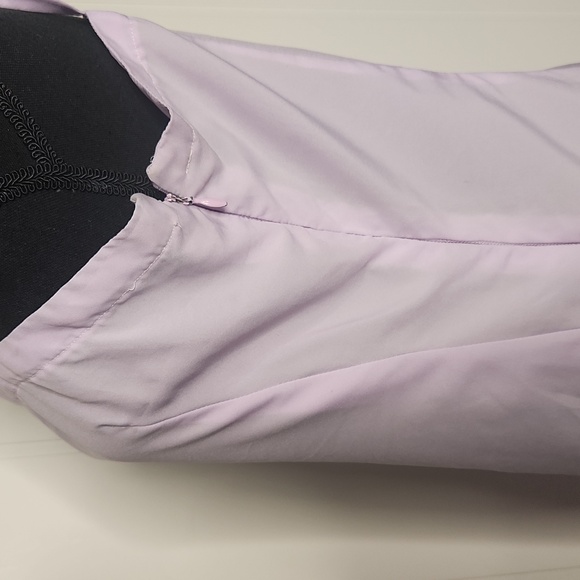 Vintage Lavender purple satin Feminen Coquette Fantasy babydoll dress size 8 - Picture 5 of 10